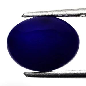 Cabina Ovale 2,74 Ct Superba Perfetta 12,3 x 9,4 MM 100% Naturale Viola Blu Opale di Fuoco - Foto 1 di 4
