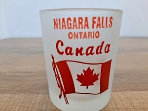 Niagarafälle Ontario Canada rot geräuchert - Schnapsglas - GUT - Bild 1 von 5