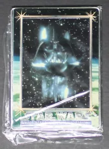 Star Wars Darth Vader 1994 Metallic Impressions Promo Sample Card P2 NEW IN BAG - Bild 1 von 3