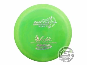 NEW Innova Star Invictus 173-175g Lime Glitter Foil Distance Driver Golf Disc - Picture 1 of 1