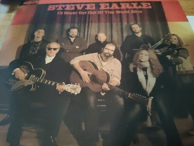 Steve Earle I'll Never Get Out..Alive Record Store Day 2011 7"45 Red NEW RSD OOP - Image 1 of 4