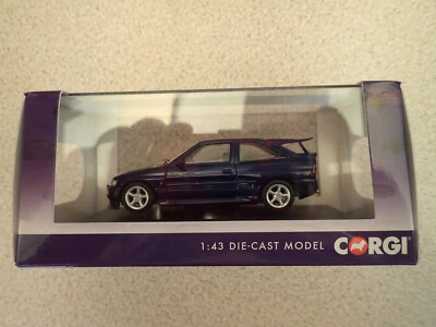 Corgi Vanguards 1:43 VA14802 Ford Escort RS Cosworth Luxury Imperial Blue BNIB - Image 1 of 4