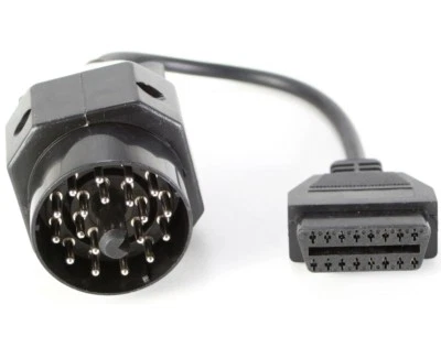 Diagnose Adapter Stecker für BMW OBD2 Kabel 20 Pin - Bild 1 von 2