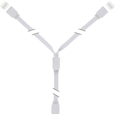 Paulmann 79813 MaxLED Y-Splitter Connettore (L x A x P) 30 x 7 x 12 mm 1 pz. - Immagine 1 di 2