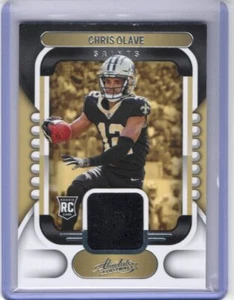 2022 Panini Absolute #ARM-9 Chris Olave Absolute Rookie Materials - Picture 1 of 2
