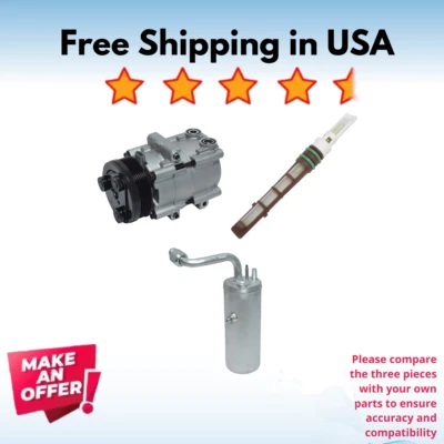 Kit Compressor A/C Fit Ford Excursion 2002-2005, F-250 Super Duty 2003-2007 - Image 1 of 4