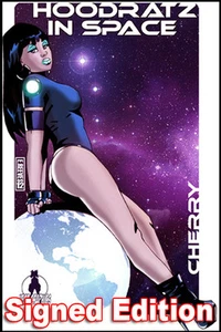 HOODRATZ IN SPACE CHERRY Print Signed By Series Creator Erik Reeves - Picture 1 of 1