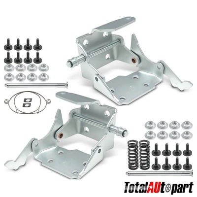 2Pcs Door Hinge for GMC Yukon 1992-2000 C1500 1988-1999 C2500 Front Upper Side - Image 1 of 4