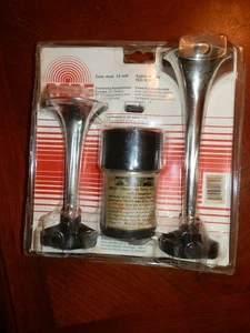 Rede Twin Air Horns - New Old Stock NOS 40135 - Foto 1 di 3