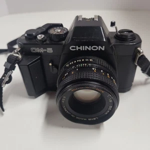 Chinon CM-5 35mm Film Camera with detachable lens - Picture 1 of 12
