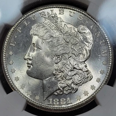 1881 S Morgan Silver Dollar $1 NGC MS67+ PLUS Ultra High Grade Superb Gem *M102 - Image 1 of 4