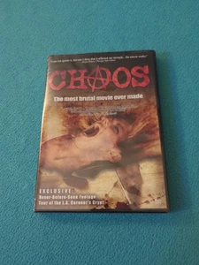 CHAOS (DVD 2006) OOP HORROR! BRAND NEW! - Imagen 1 de 4