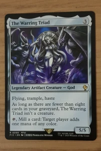 The Warring Triad MTG NM Regular Commander Final Fantasy Magic the Gathering - Picture 1 of 2