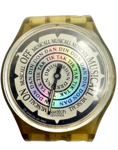 Working Vintage Swatch Musical Watch - Picture 1 of 6