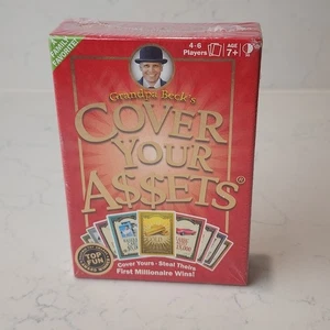 Cover Your Assets Grandpa Beck's Card Game New Sealed Family Fun 4-6 Players - Picture 1 of 6