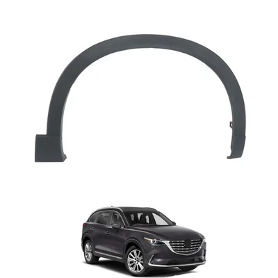 Moldura de apertura de guardabarros de rueda delantera derecha texturizada para Mazda CX-9 2016-2023 Foto 1 de 4