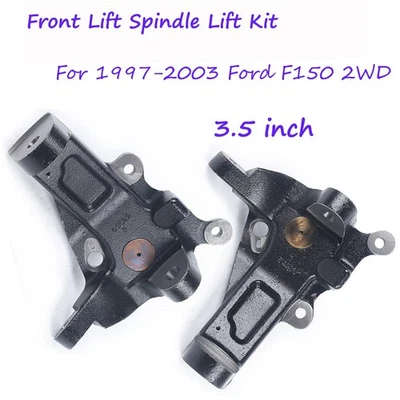 3.5 Inch For Ford Expedition Front Lift Spindles Steering Knuckle Kit 1997-2003 Foto 1 de 4