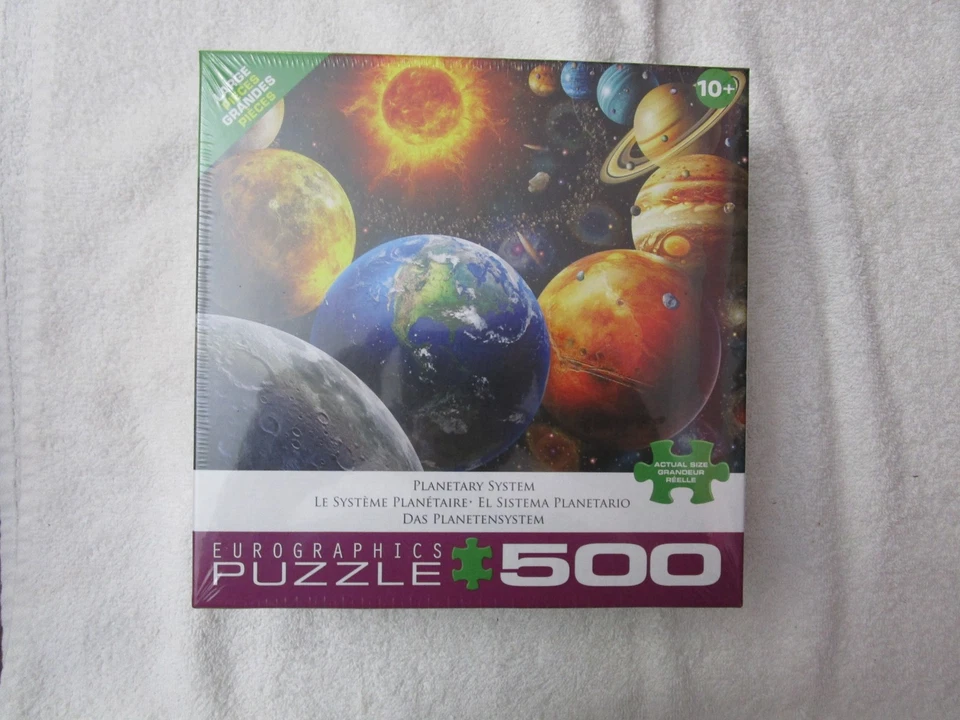 Planetary System 500 Piece Jigsaw Puzzle (Eurographics) - Image 1 of 4