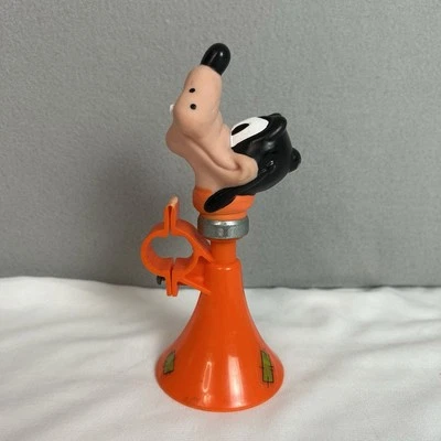 Cuerno de bicicleta Goofy de colección con cabeza de personaje de vinilo bicicleta Disney Works coleccionable Foto 1 de 4