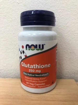 NOW FOODS Glutatión 250 mg 60 Cápsulas Vegetales Foto 1 de 4
