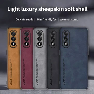 For OnePlus Nord 5, Shockproof Retro Leather Business Soft Rubber Cover Case - Image 1 of 4