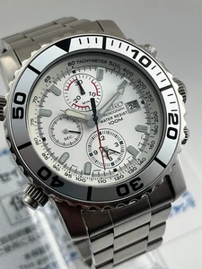 Seiko 7T32-7G20 chronograph quartz watch - Picture 1 of 9