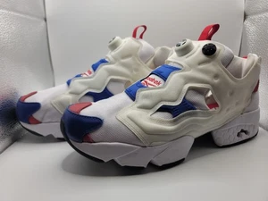Reebok Men Low Cut Sneaker InstaPump Fury Og NM Size 10 Fu9113 RED WHITE BLUE  - Picture 1 of 11