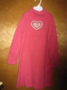 Vestido Gymboree Talla 6 Corazón San Valentín Manga Larga - Imagen 1 de 1