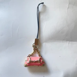 Gucci bag Motif charm Pink Key Ring Key Chain - Picture 1 of 4