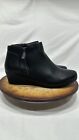 EAST 5TH Women’s Black EVERGREEN booties faux leather upper 100-1574 Size 10M