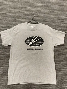 Early Ford V-8 Museum Auburn Indiana Logo T-shirt L, XL, - Picture 1 of 2