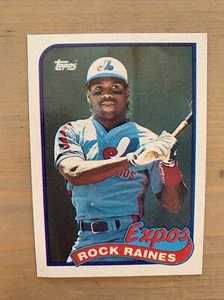 1989 Topps Baseball Card #560 Tim Rock Raines Montreal Expos HOF NmMt Free Ship! - Picture 1 of 2