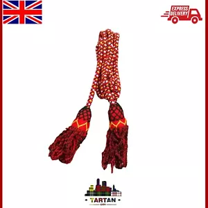 Tartancity - Multi-Color Wool Cord for TC Army Bugle – Red, Black, Yellow, White - Bild 1 von 1