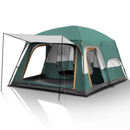 8-12 Person Camping Tent Waterproof Room Hiking Fishing Sunshine Shelter s S3H9
