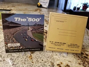 1962 Indianapolis  Indy 500 Souvenir  Record Singing by IU Hoosier Jazz Ensemble - Imagen 1 de 11