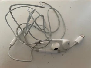 Genuine iPhone wired headphone with Type C adaptor - Picture 1 of 2