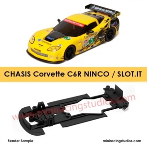 Chasis Corvette C6R NINCO impreso en 3D para soporte Slot.it - Imagen 1 de 3