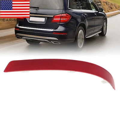 1668200474 Reflector parachoques trasero derecho mercedes-benz gl350 gl450 2013-16 Foto 1 de 4