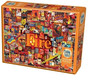 Feuer 1000 Teile Puzzle Cobble Hill Neu - Bild 1 von 2