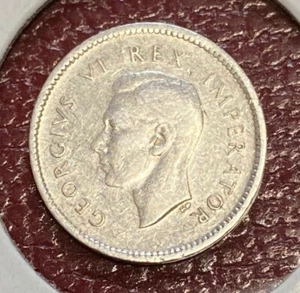 South Africa 1937 3 Pence XF - Picture 1 of 2
