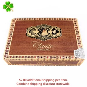 Caja de cigarros de madera vacía La Palina Classic Gordo Maduro 10" x 6,5" x 2,25" - Imagen 1 de 12
