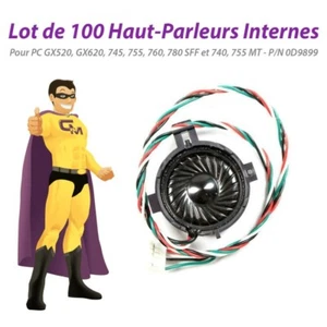 Lot x100 Haut-Parleurs Dell 0D9899 GX520 GX620 745 755 760 780 SFF 740 755 MT - Photo 1/7