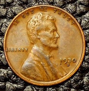 1930-S Lincoln Wheat Cent ~ VERY FINE (VF) Condition ~ COMBINED SHIPPING! - Picture 1 of 3