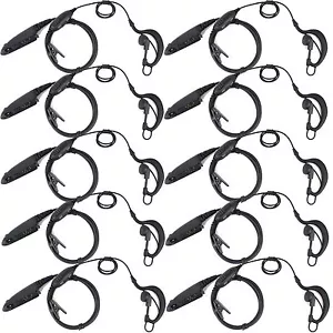 Wholesale 10 x PTT EarHook Earpiece for Motorola GP328 GP340 GP360 GP380 Radio - Picture 1 of 11
