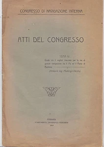 Z294-ATTI Del Congreso En Navegación 1910 - Picture 1 of 1