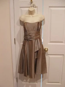 NWT $169 London Style Nights Straplesss Enpire Waist Formal Ocassion Dress sz 14 - Picture 1 of 2
