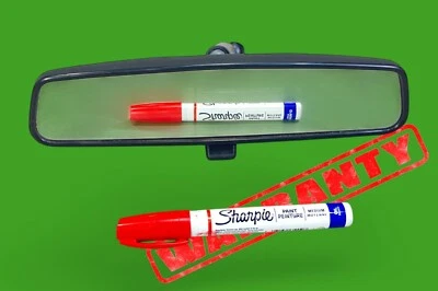 Espejo retrovisor interior atenuación manual Ford Tbird Thunderbird 2002-2005 OEM Foto 1 de 4