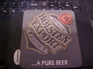 HOLSTEN Premium Export Beer ~ Hamburg, GERMANY PUB MAT - Picture 1 of 2