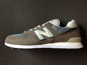 New Balance ML574GYC 574 Grey Day / Steel Blue new in box US 12 UK 11,5 EUR 46,5 - Bild 1 von 2
