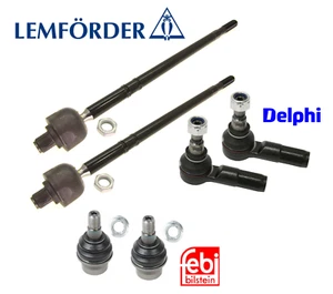 Tie Rod Inner & Outer + Ball Joint Lt & Rt 6pcs OEM Lemforder Febi for Sprinter - Picture 1 of 2